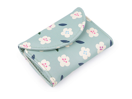 Manucure dans un étui, Fleurs