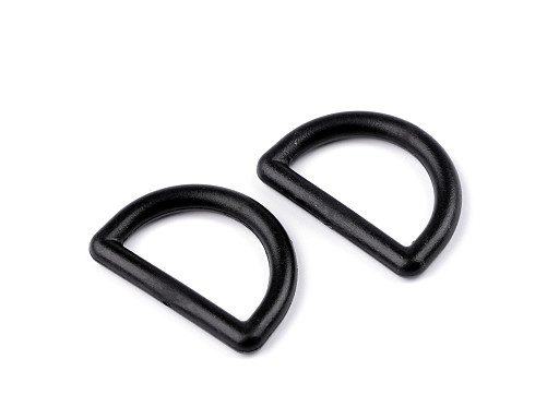 Plastic D-ring width 25 mm