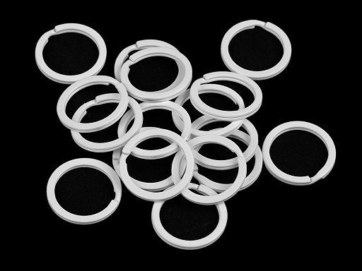 Krúžok na kľúče Ø30 mm plochý