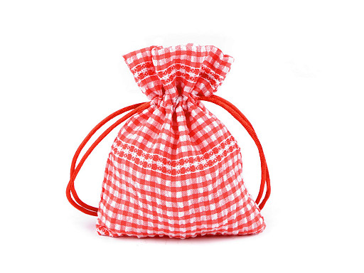 Checkered Gift Bag 10x13 cm