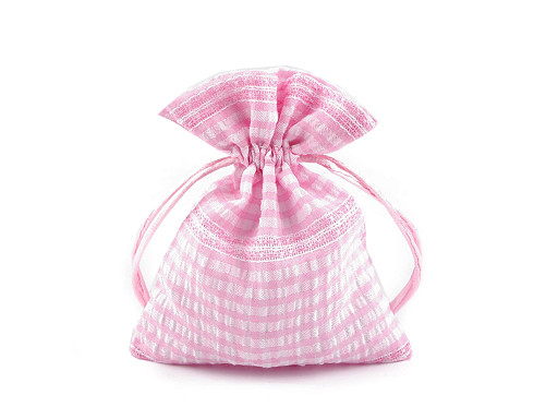 Bolsa de regalo a cuadros 10x13 cm