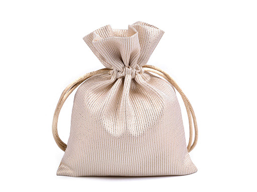 Bolsa de regalo de raso 10x13 cm con Lurex