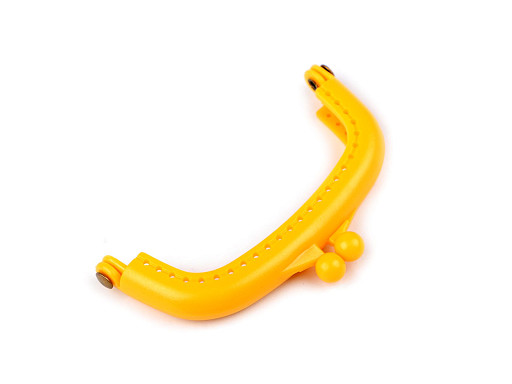 Bigle plastikowe do torby 9x7,3 cm rama półprodukt do przyszycia 