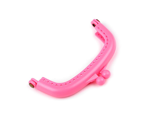 Felvarrható műanyag pénztárca / táska keret 9x7,3 cm