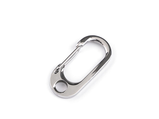 Stainless Steel Carabiner Clip, Snap Hook, pulling hole 6 mm