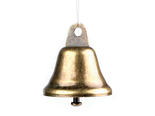Lot De 32 Cloches Artisanales Colorées En Métal - Avec œillets - Pour Bijoux, Déco Noël, Porte-clés, Bricolage