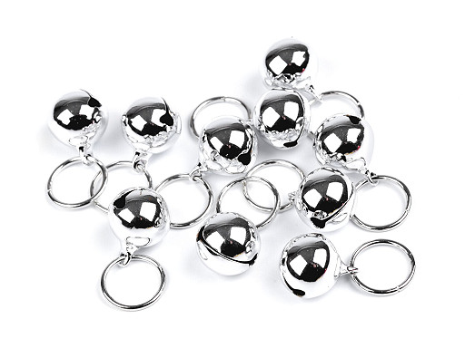 Jingle Bell with Ring Ø15 mm