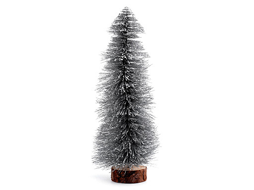 Dekoration Weihnachtsbaum mit Glitzer