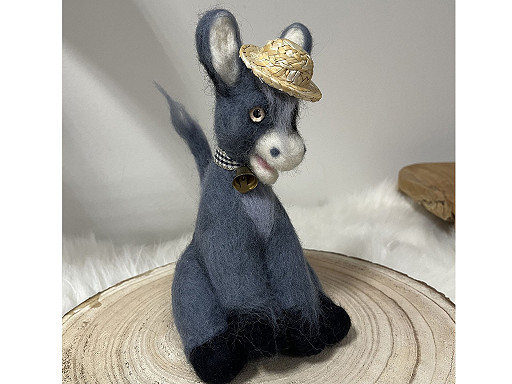 Mini slam�n� klobou�ek pro postavi�ky a dekorace