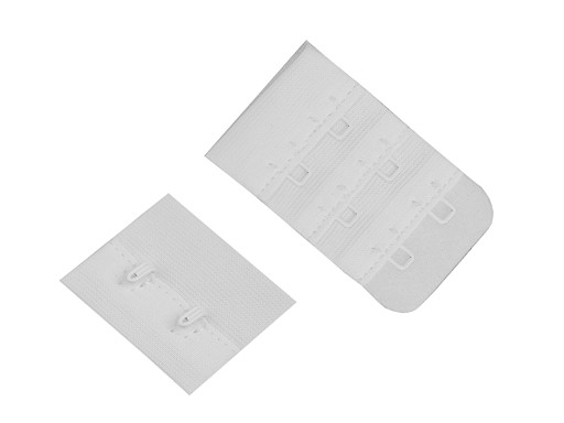 Melltartó kapocs, hosszabbító plüss 32 mm 2 soros