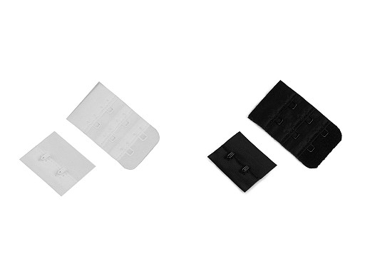 Melltartó kapocs, hosszabbító plüss 32 mm 2 soros
