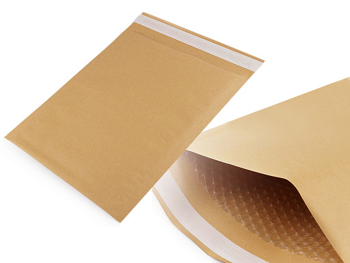 Pevná papírová obálka 24x34 cm s bublinkovou fólií uvnitř