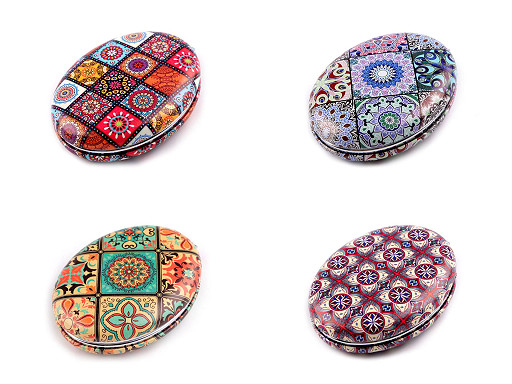 Lusterko do torebki mandala 