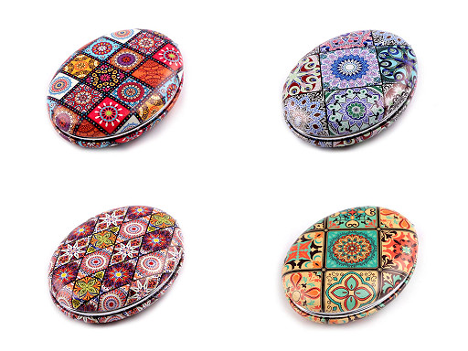 Espejo cosmético, mandala