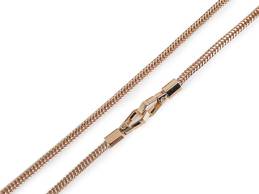 Catena per borsetta con moschettoni, lunghezza: 120 cm