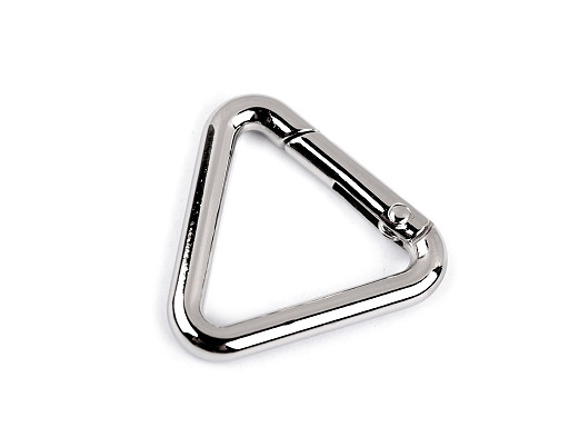Triangle Carabiner Snap Hook, 25 mm