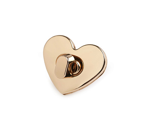 Candado para bolso 32 x 26 mm, corazón