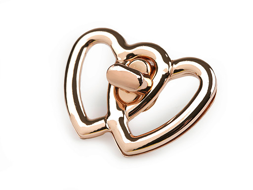 Candado para bolso 48 x 35 mm, corazón