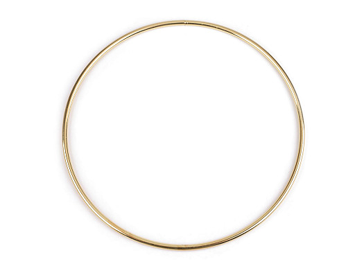 Cerchio in metallo, dimensioni: Ø 21 cm per acchiappasogni o decorazioni per attività fai-da-te 