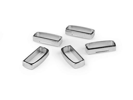 Rectangle Ring / Slide Buckle for Handbags and Belts, 20 mm