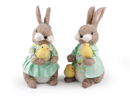  Decorative Bunny with telescopic legs; height 54 - 70 cm