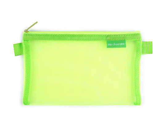 Mesh Zipper Pouch Bags 12x20 cm