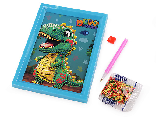 Diamant Malerei mit Rahmen, Kreativ-Set