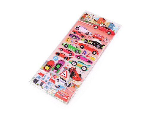 Autocollants 3D, Voitures