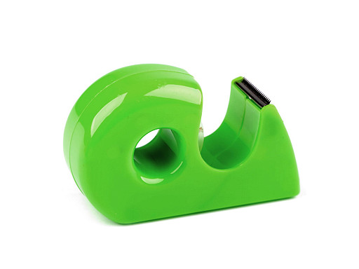 Dispensador de cinta adhesiva de sobremesa con cinta adhesiva, ancho 1,5 cm