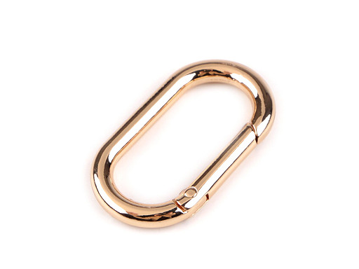 Mosquetón ovalado, 25 mm