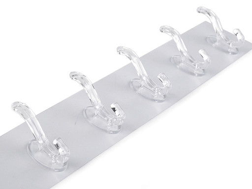 Set of 6 adhesive hooks