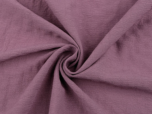 Krešovaná šatovka, imitace mušelínu