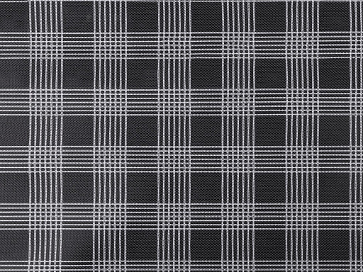 Kočárkovina 600D káro s PVC úpravou