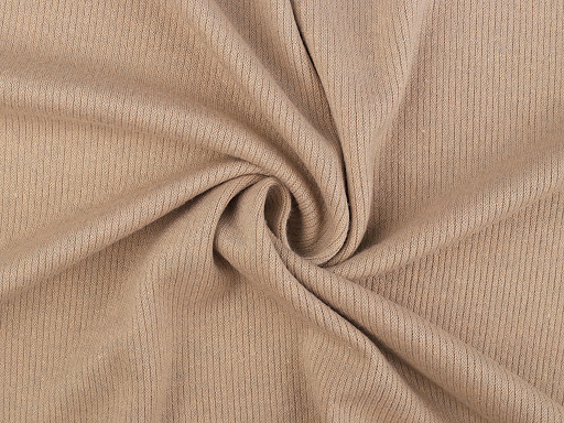 Ribbed cotton knit / fine sweater fabric