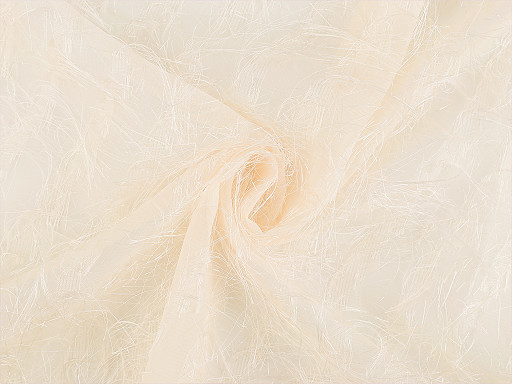 Șifon cu fir decorativ cu efect metalic