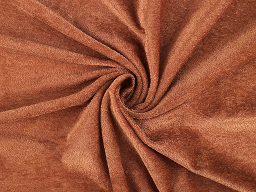 Elastic velvet fabric Panné, semi-glossy