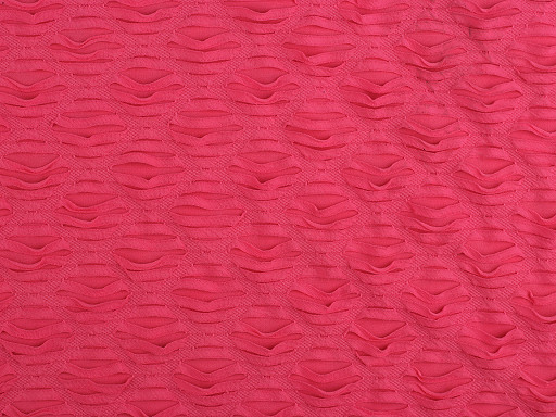 Tela de punto estructurado para ropa de deporte/baño con cortes