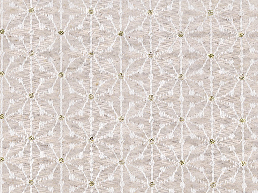 Tela de jacquard navideña con Lurex 