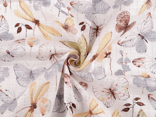 Cotton cloth / muslin fabric, butterflies