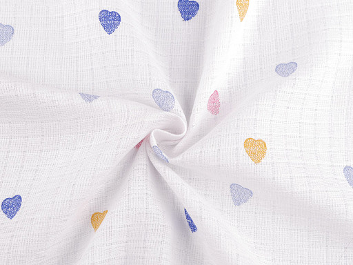 Cotton diaper cloth / muslin, heart