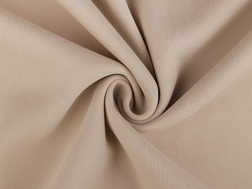 PES-Sweatstoff gebürstet, einfarbig