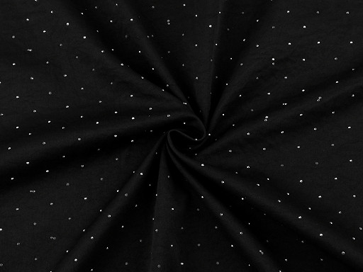 Rastezljiva tkanina za odjeću s termoljepljivim cirkonima