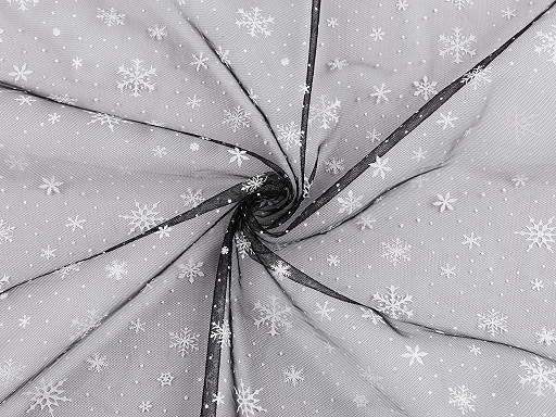 Tiul płatki śniegu