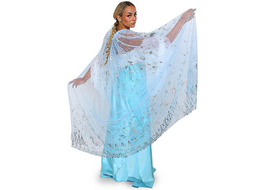 Tüll mit beidseitigem Muster