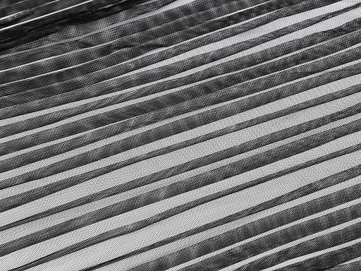Pleated tulle