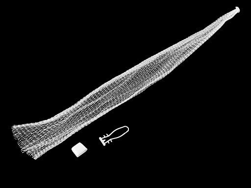 Sieťka na balenie tovaru s koncovkou na zavesenie