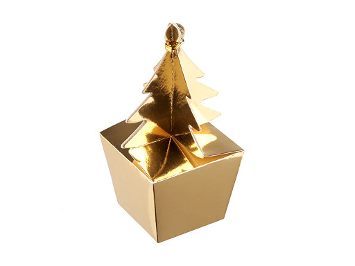 Christmas tree gift box