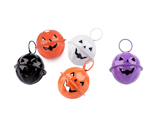 Cascabel, calabaza de Halloween Ø24 mm
