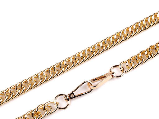 Kette für Handtaschen mit Karabiner, Länge 120 cm