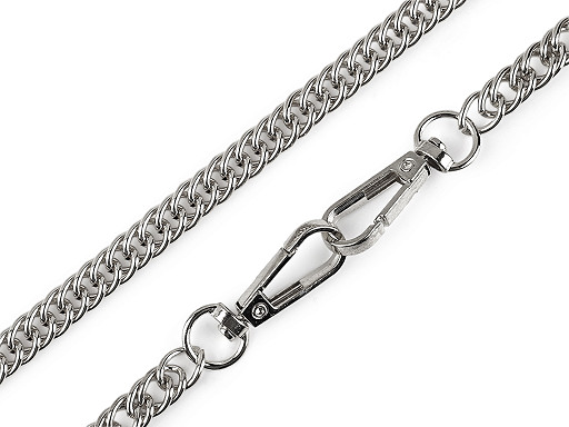 Catena per borsetta, con moschettone, lunghezza: 120 cm